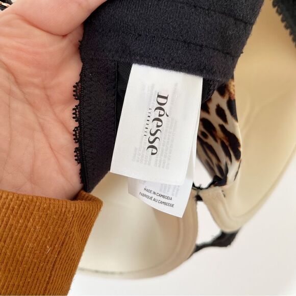 NWT Déesse Lingerie Animal Print Lace Wings T-Shirt Bra - Picture 11 of 11